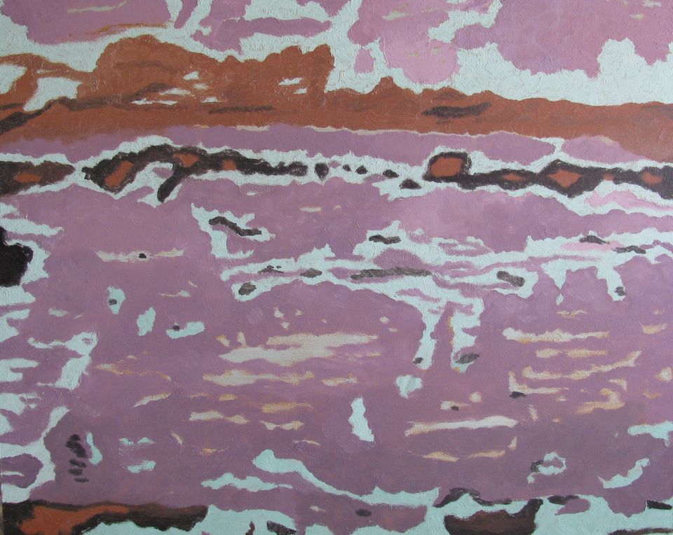 Atol — schilderij van Eugènie Herlaar