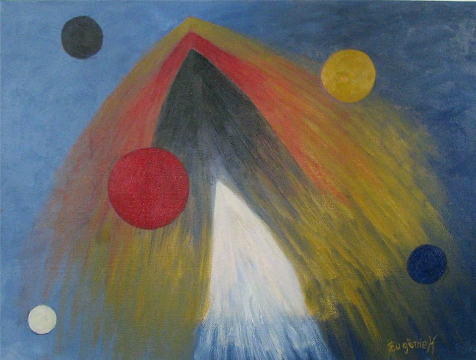 Ontlading — schilderij van Eugènie Herlaar